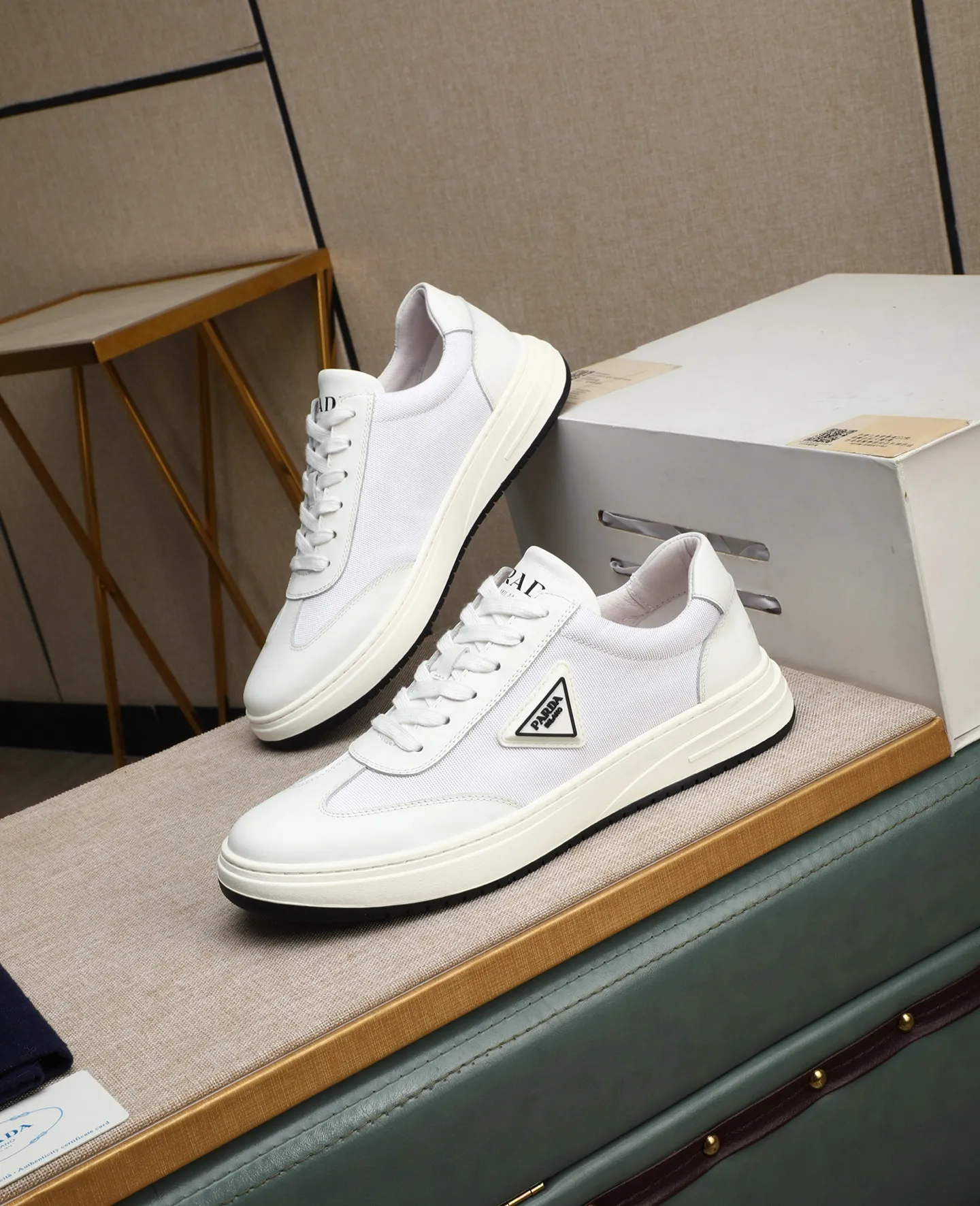 Men's men's shoes 💰420 🌹🌹[PRADA—Prada] latest model 🙈original replica! 👟👟👟Available here. The workmanship is top-notch. The upper is made of Italian 🇮🇹Imported calfskin. ❗️Breathable genuine leather lining @Suitable for travel. The original version has an enlarged engraved sole, making it suitable for all kinds of travels, showing low-key luxury. Let quality speak for itself. Color: Size: 38-44